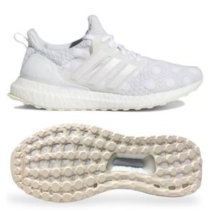 Adidas UltraBoost 5.0 DNA (2022) Womens Running Shoe White/Pink Polka Dot GY0324